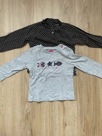 Tee shirts Week end à la mer 6 mois