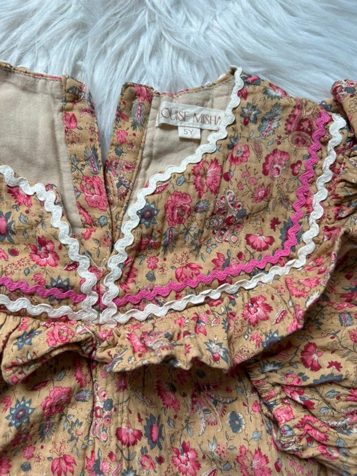 Robe Louise Misha style bohème fleuri - Taille 5 ans - photo numéro 7