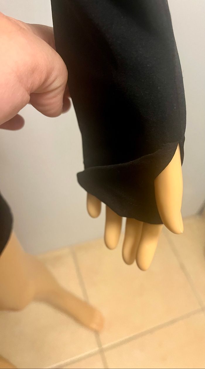 Tunique à capuche noir H&M - photo numéro 4