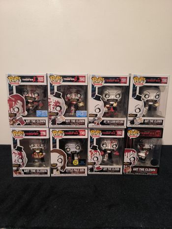 Lot de 8 pop terrifier 