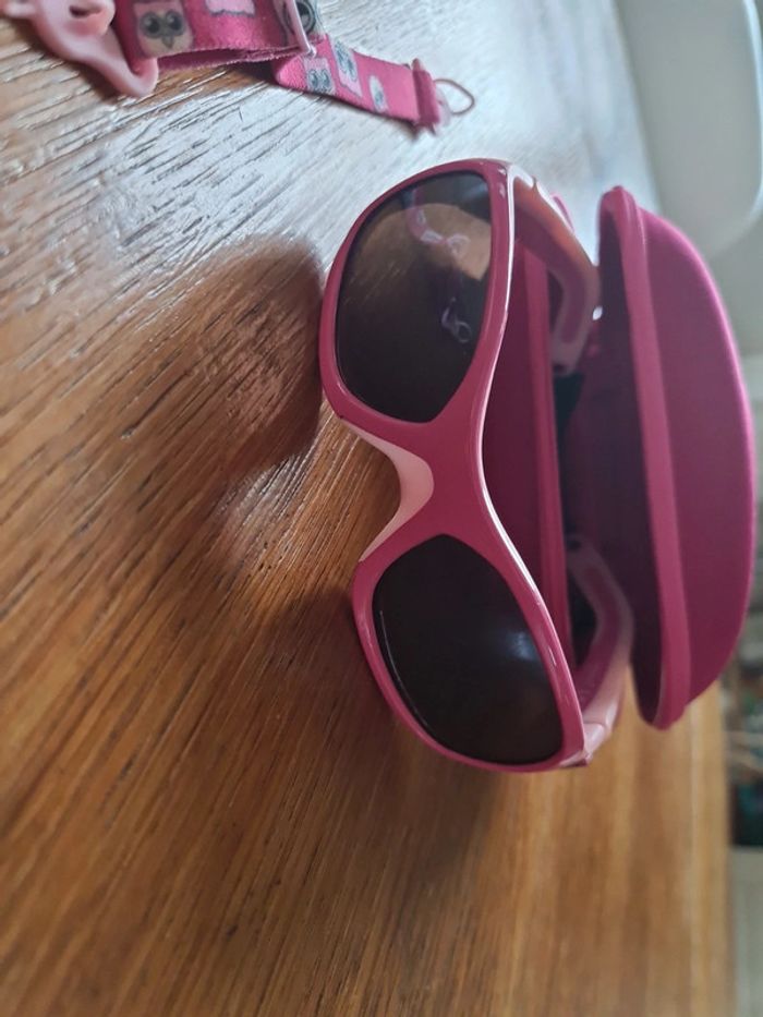 Lunettes enfant sport d'hiver avec boîtier et attaché supplémentaire - photo numéro 3