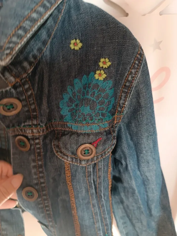 Jolie veste en jean catimini - photo numéro 2