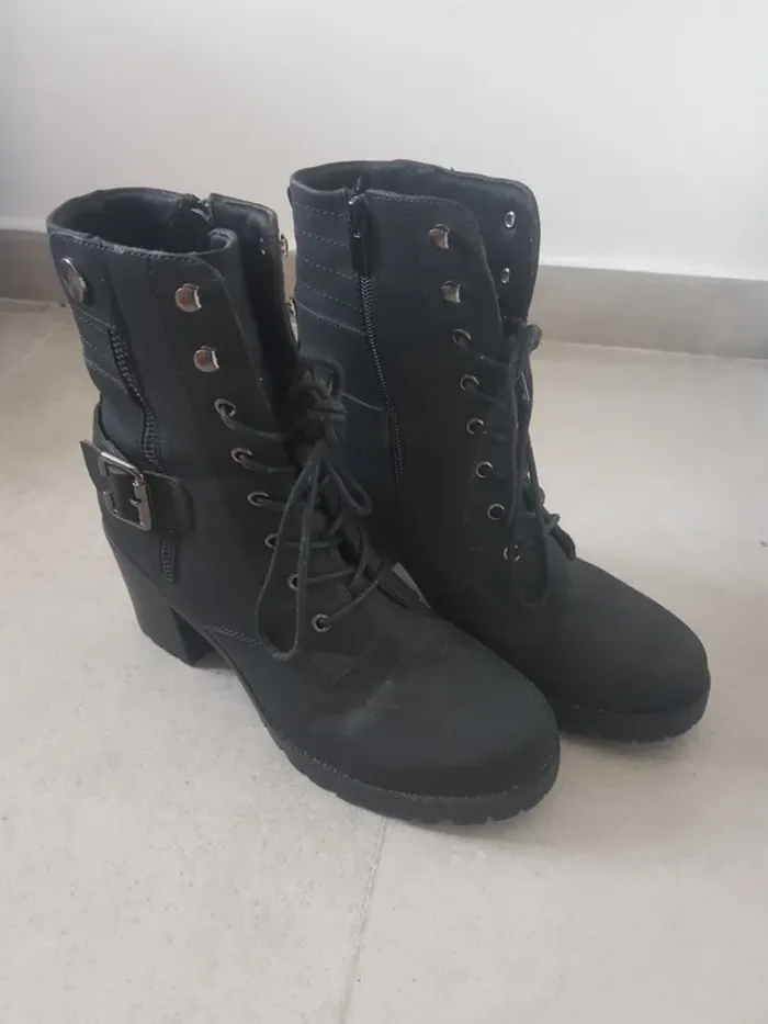 Bottine Mi Haute Taille 39 - photo numéro 2