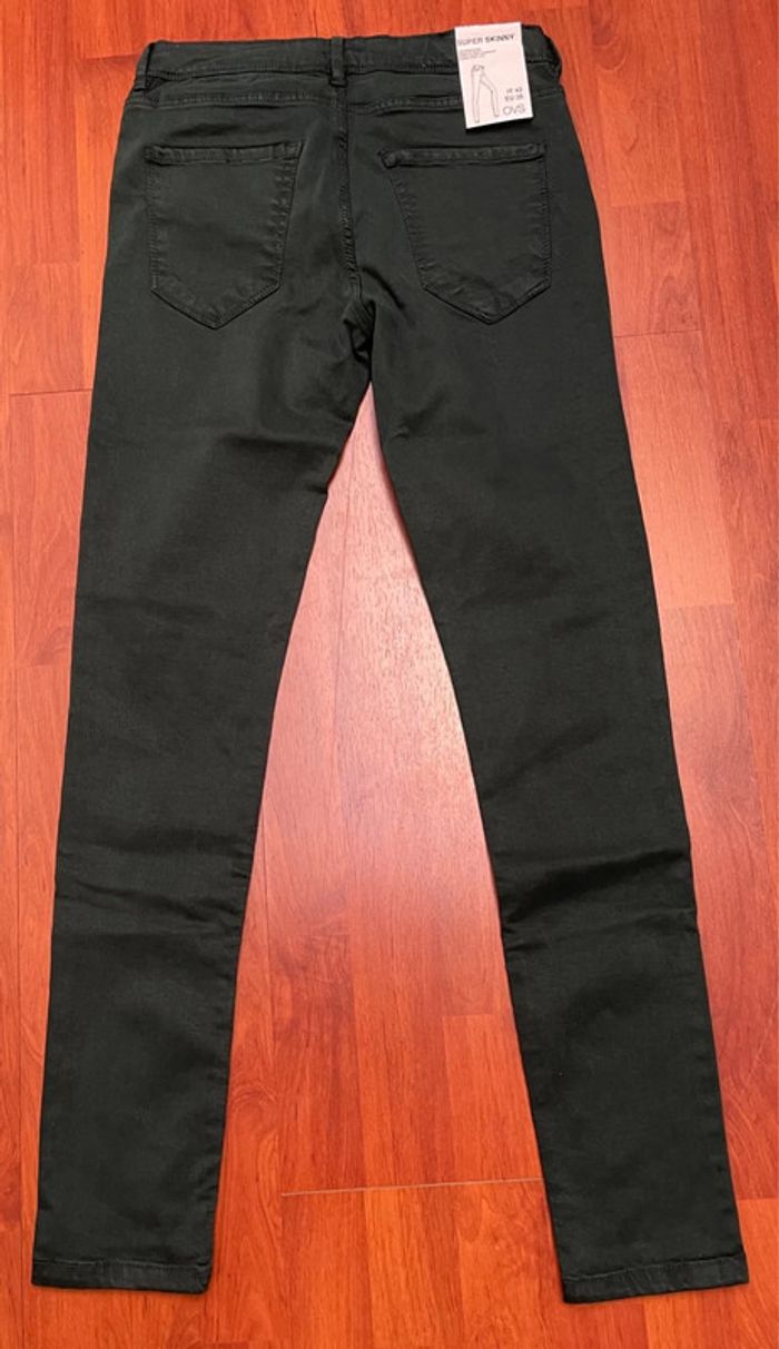 Pantalon vert foncé 38 femme - photo numéro 3