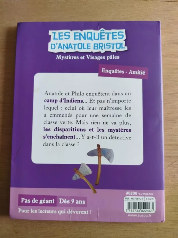 roman "Les enquêtes d'Anatole Bristol" tome 2 - photo numéro 2