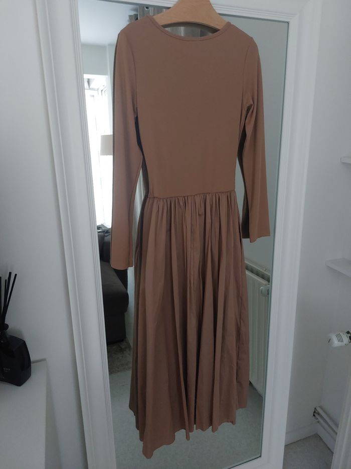 Longue robe bimatière - photo numéro 4