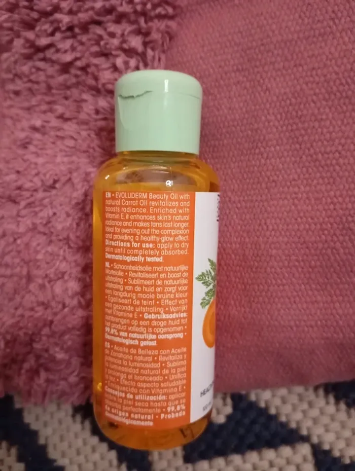 L'huile à la carotte, evoluderm, neuf - photo numéro 3