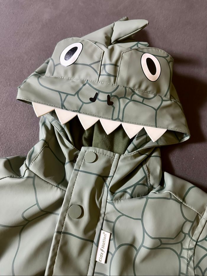 Manteau imperméable garçon Kidz Nation – Long – Taille 104cm - photo numéro 2