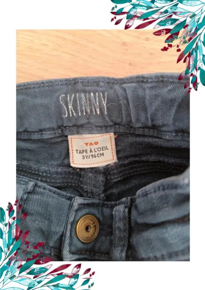 Pantalon jean fille 3 ans - photo numéro 3