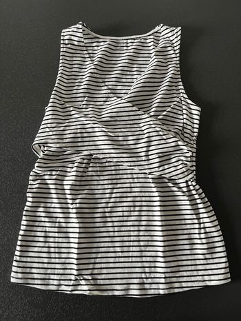 Tee shirt marinière de grossesse et allaitement