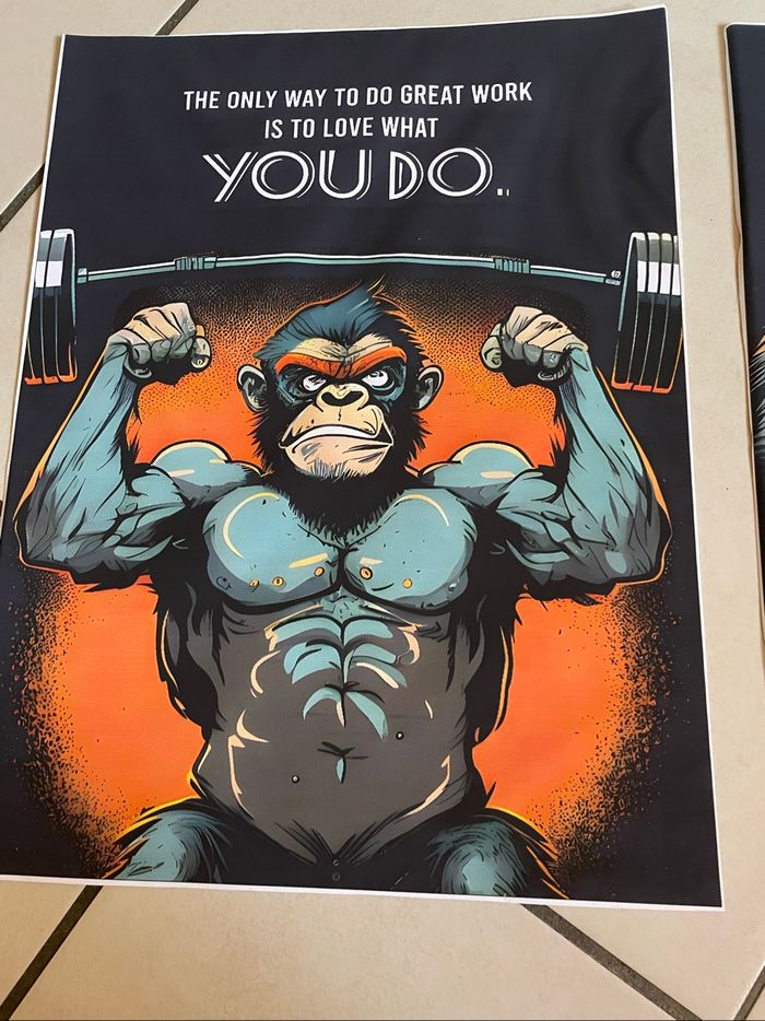 Affiche fitness motivation sportif - photo numéro 2