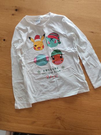 T-shirt manches longues pokémon