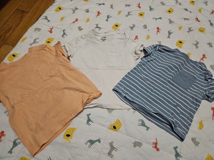 Lot 3 t-shirt garçon