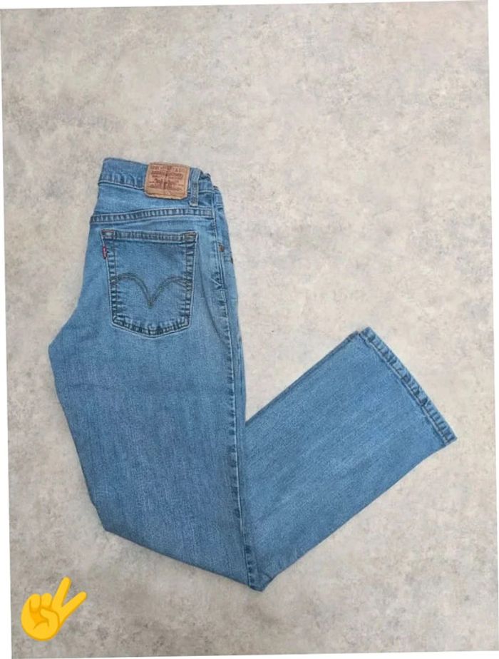 Jean Levi's 550 W26|FR36 coupe droite bleu Femme-Women