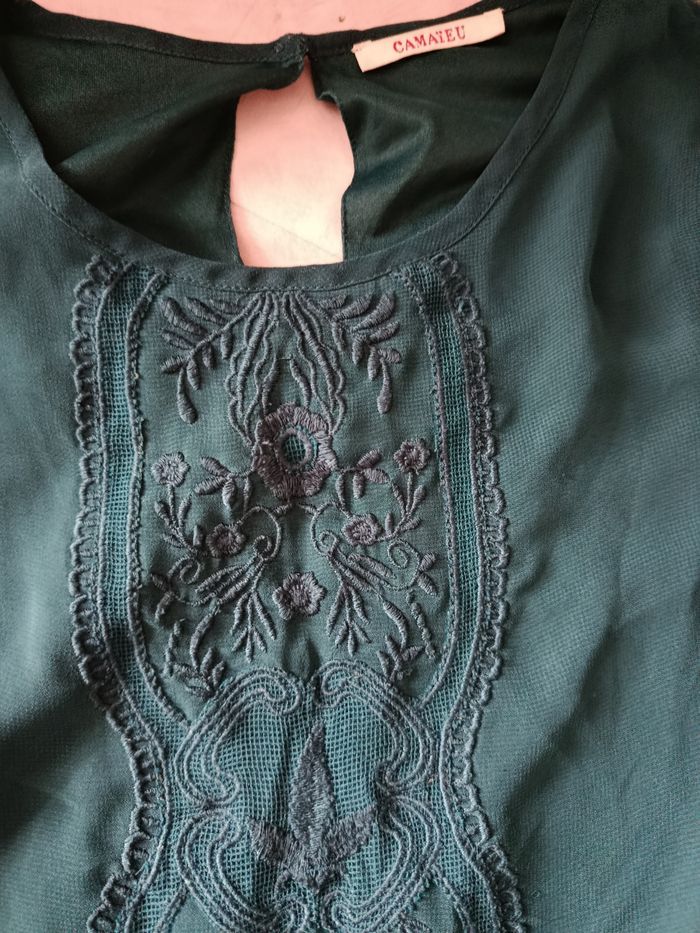 Blouse  Camaïeu T 40 - photo numéro 3