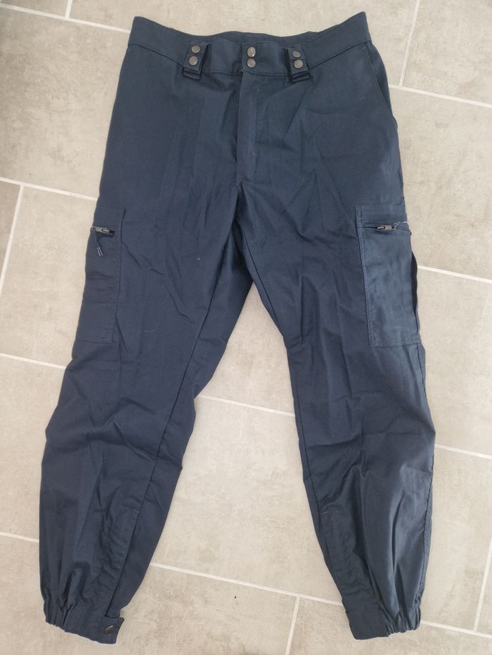 Pantalon treillis bleu taille 46 NEUF
