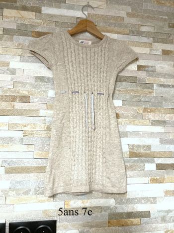 5ans robe laine