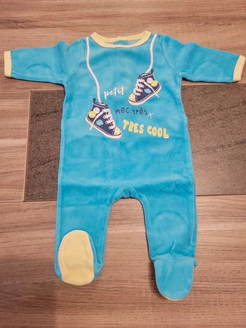 Pyjama 1 pièce- gemo 3 mois