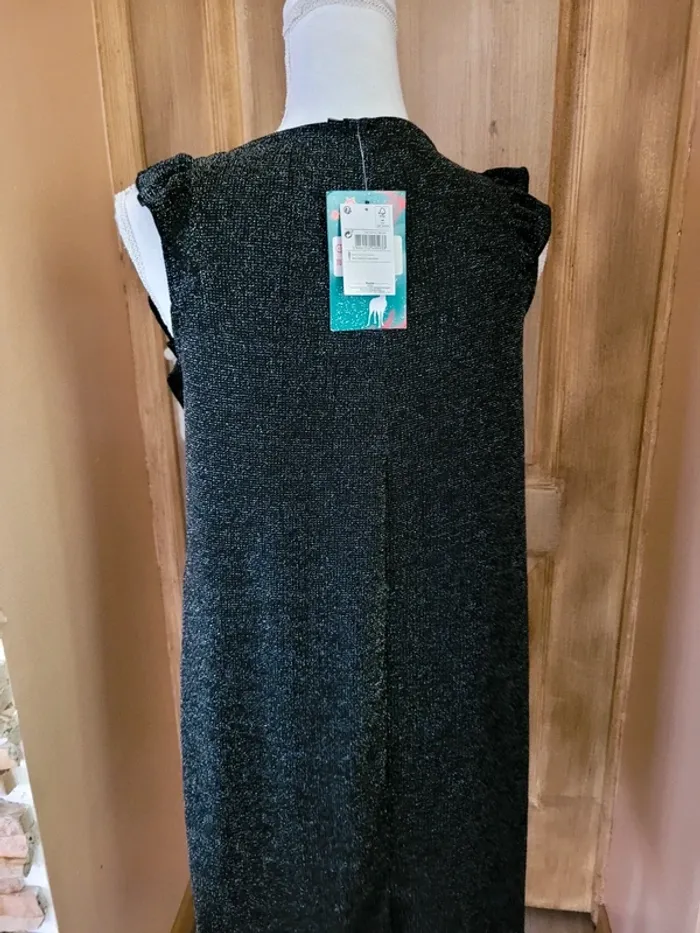 Robe noir à paillette femme taille M neuve - photo numéro 5