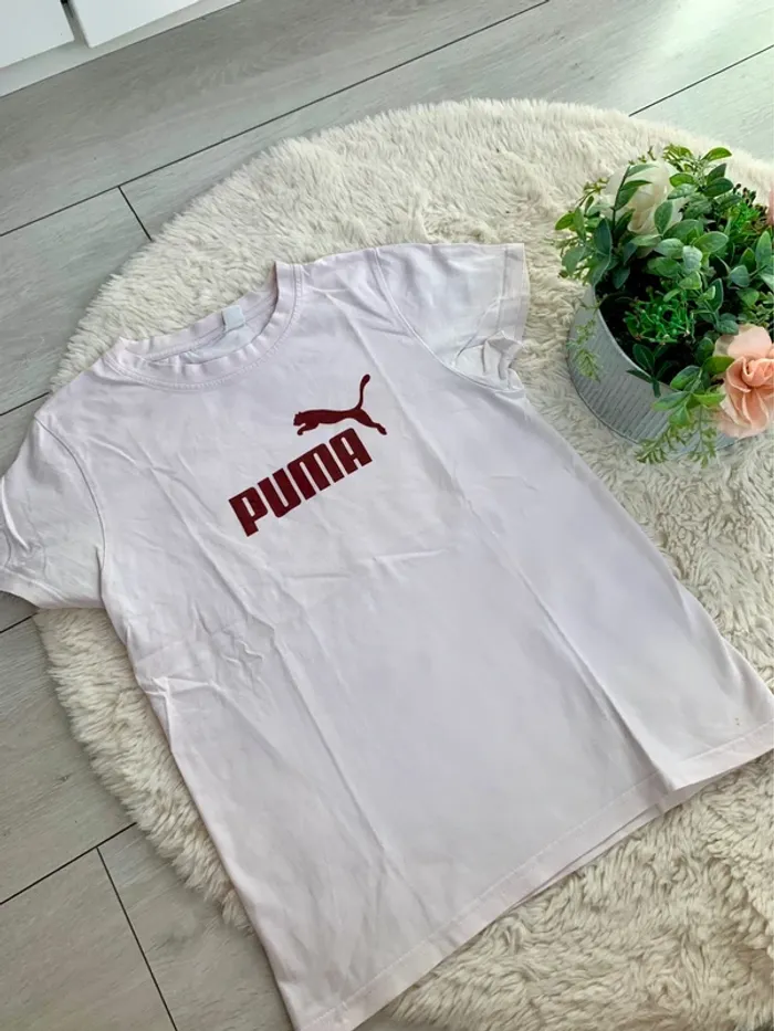 2 t shirt fille 11/12ans Puma - photo numéro 2