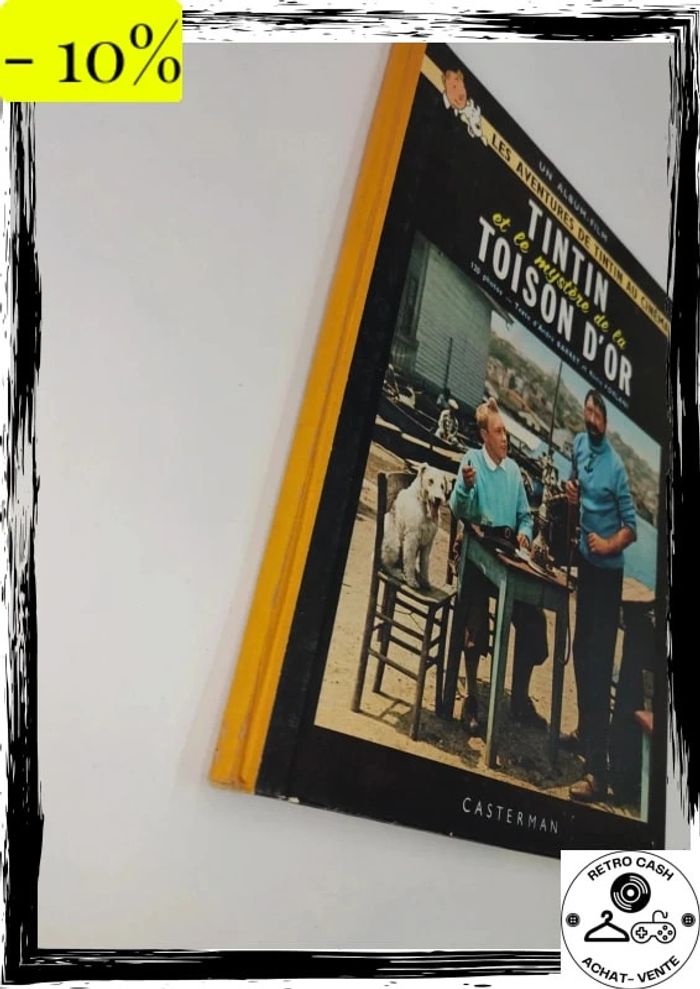 Tintin et le Mystère de la Toison d'Or - Edition 1962 - Hergé - BE - rare - photo numéro 2