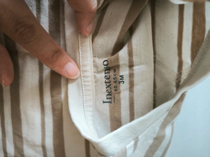 Ensemble salopette short 3 mois - photo numéro 3