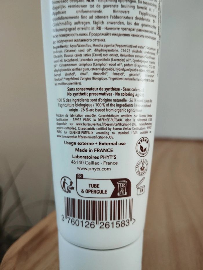 Autobronzant voile doré - photo numéro 3