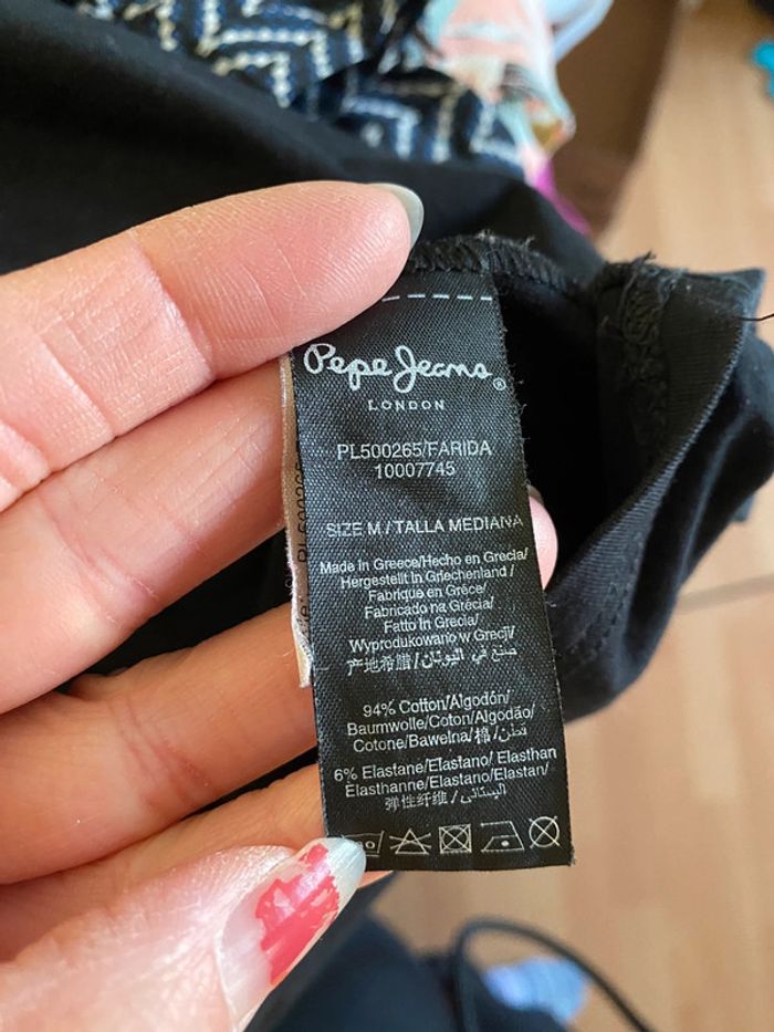 Top dos nageur Pepe Jeans Taille M - photo numéro 3