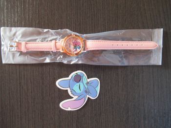 Montre Stitch & Angel neuve rose