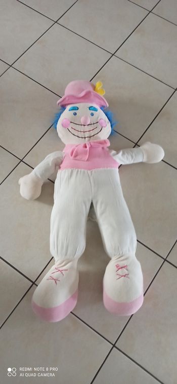 Peluche clown 90 cm