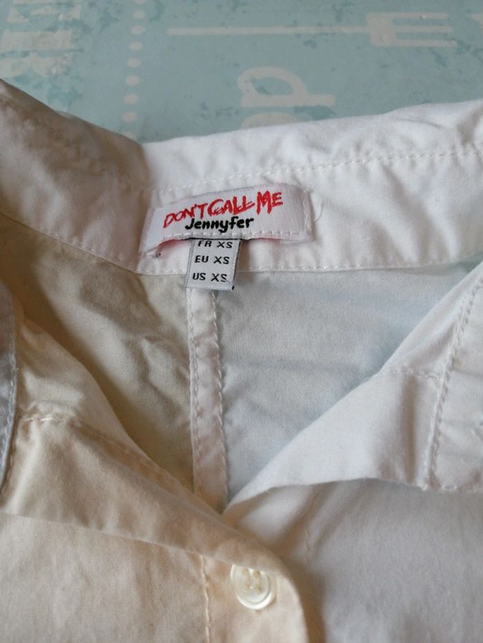 Chemise bicolore taille xs - photo numéro 2