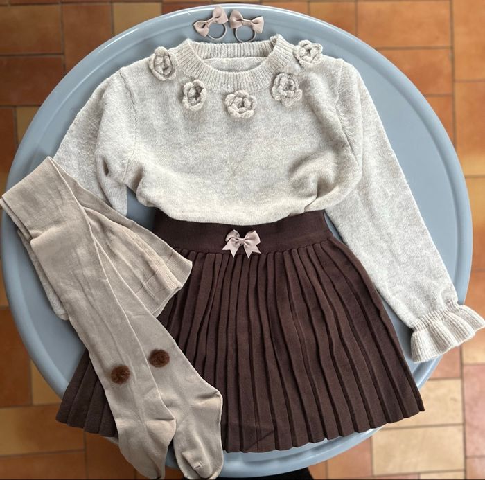 Ensemble chaud 5 pièces fille 7ans