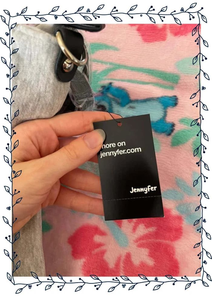 Sac gris à motifs, marque Jennyfer - photo numéro 4