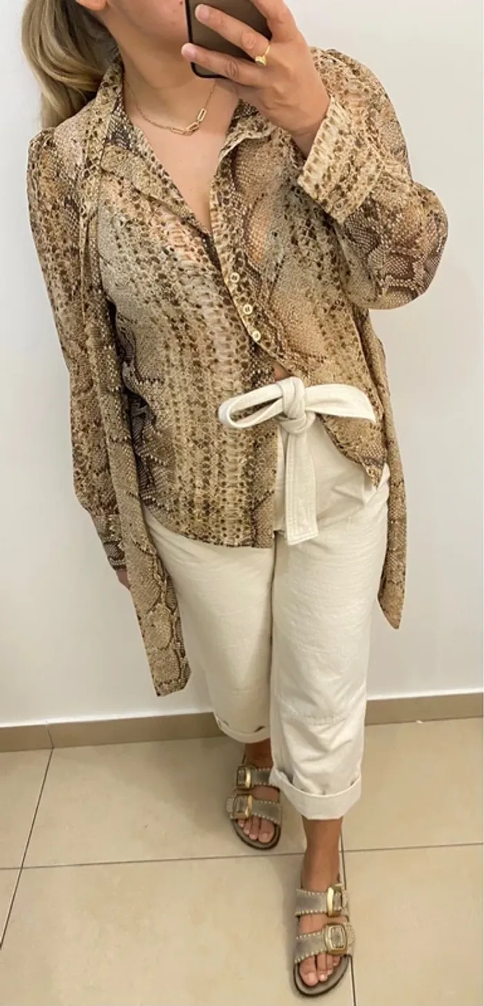 Chemise Zara Taille 38 - photo numéro 5