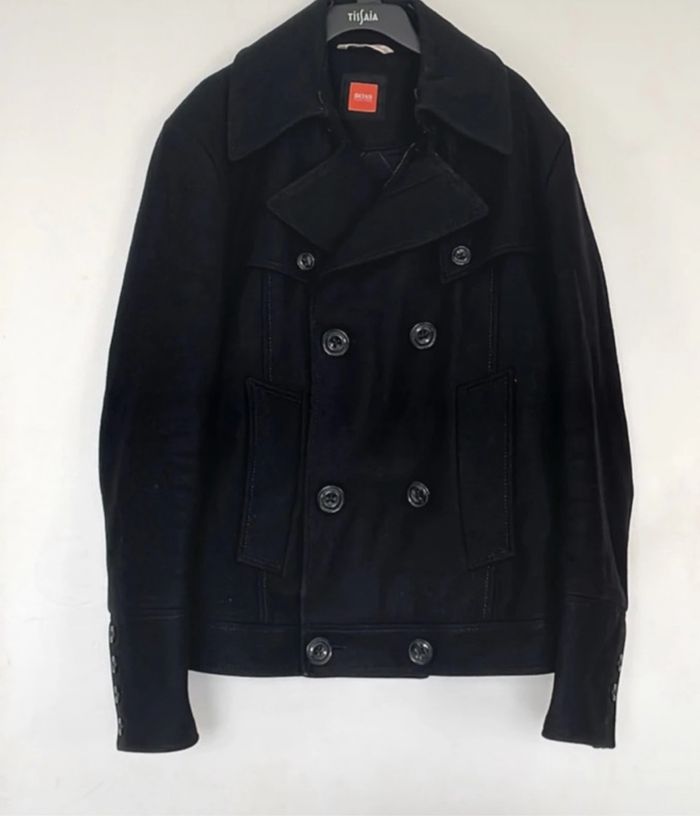 Beau manteau Hugo Boss T 48 M Europe couleur noire