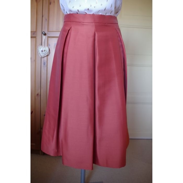 Sisley - Jupe patineuse plissé Taille 42 - photo numéro 6