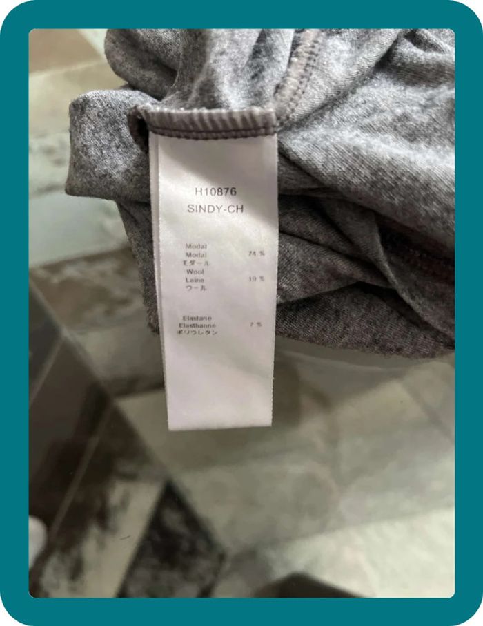 Fond de robe nuisette Sindy laine et modal taille 40 - Anne Fontaine - photo numéro 5