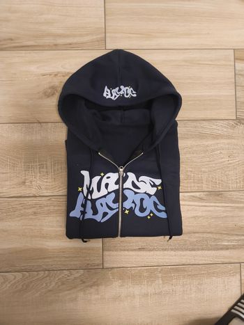 🧥 Veste bleu foncé, taille S 🧵