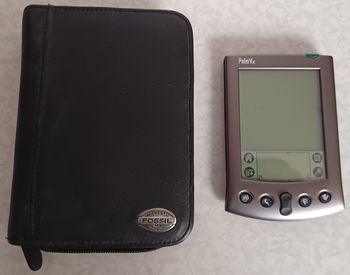 Vintage Palm PDA Vx avec portefeuille de protection