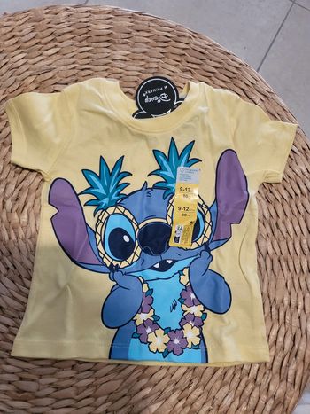 Tee-shirt stitch 9 12 mois