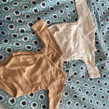 Lot de 2 bodies manches longues
