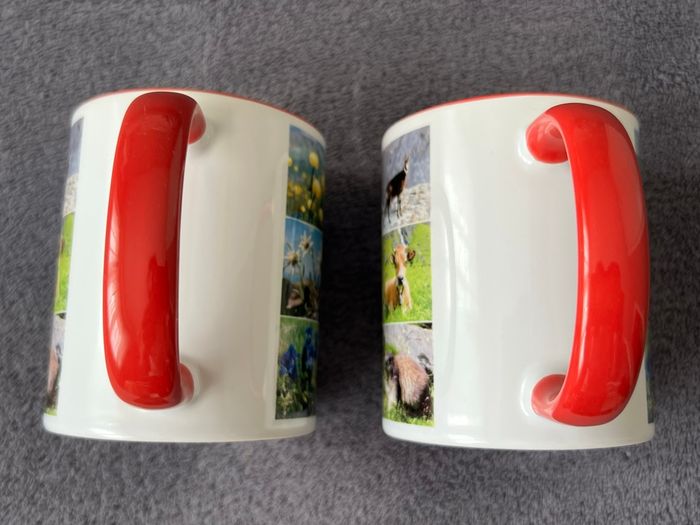 Lot de 2 tasses souvenirs de Mégève - photo numéro 9