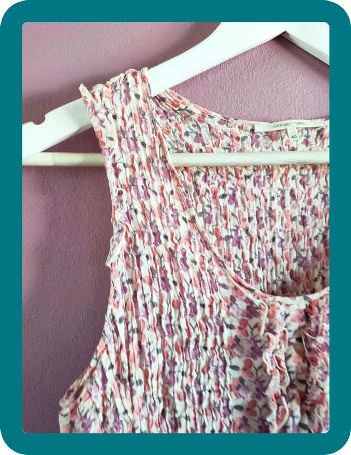 Débardeur fleurie Gérard Darel - photo numéro 5