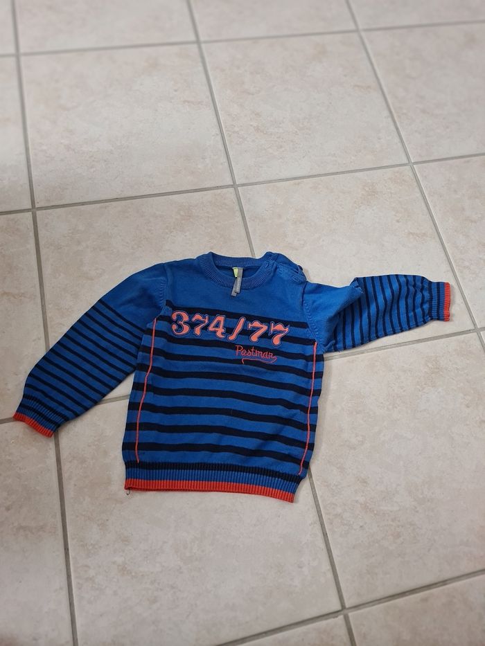 Pull fin 18 mois garçon