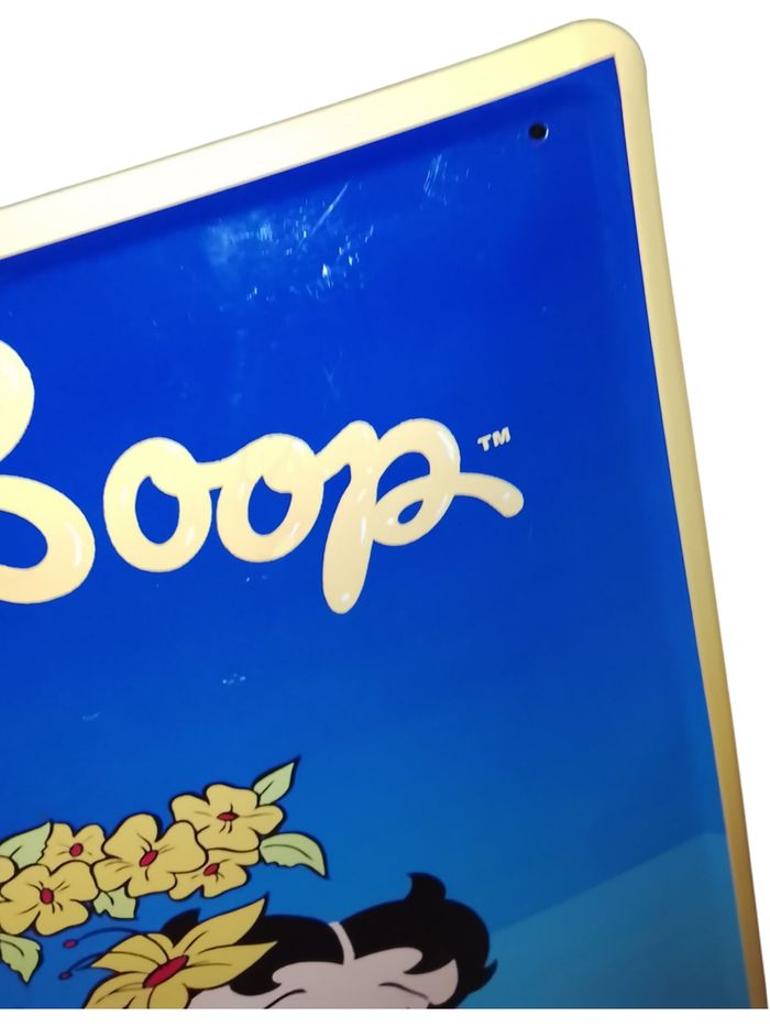 Plaque métal baby boop - photo numéro 3