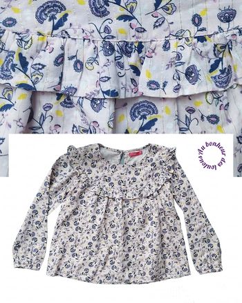 10 ans blouse Tissaia