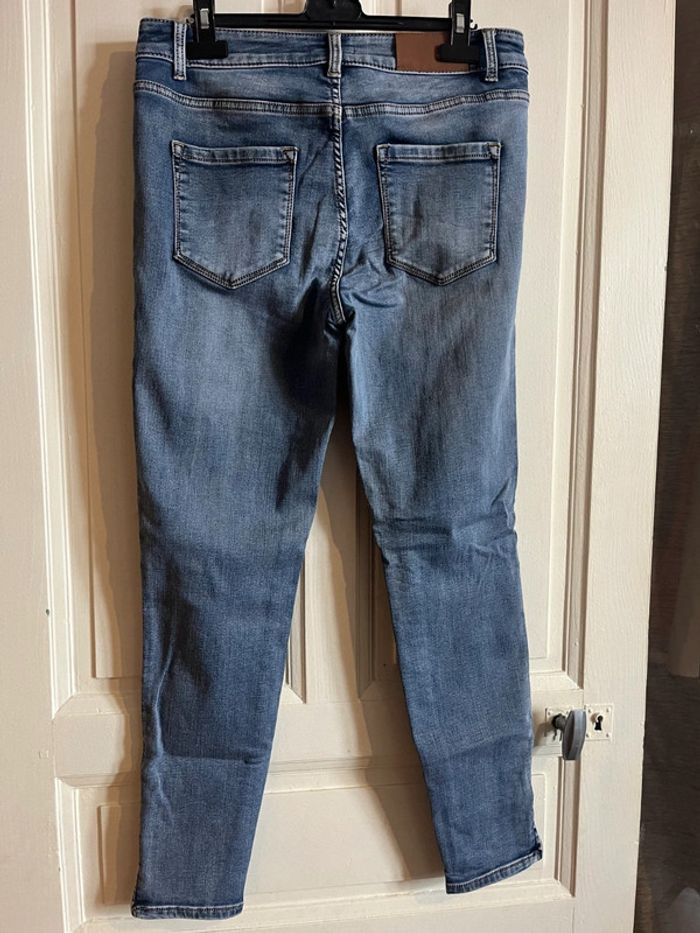 Jeans la halle taille 42 fermeture eclair chevilles - photo numéro 6