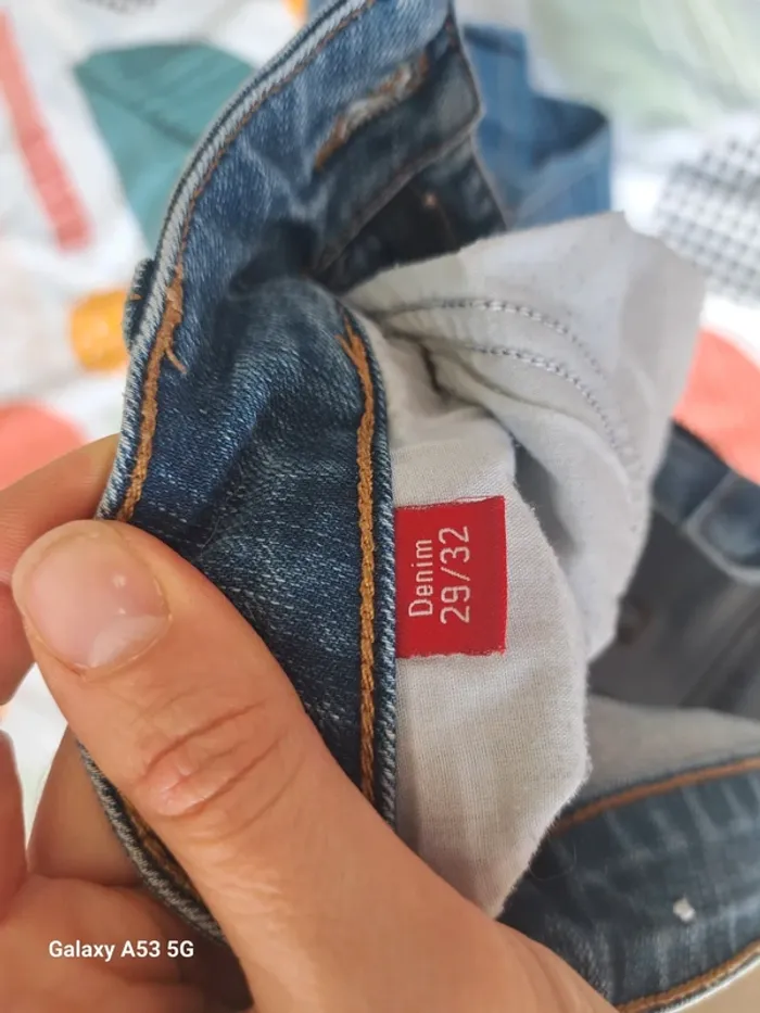Jean Denim taille haute - photo numéro 4