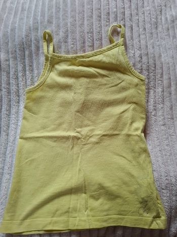 Débardeur jaune 