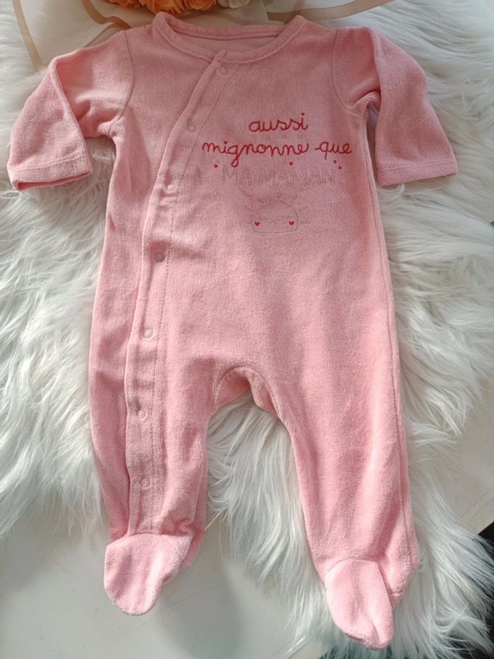 Pyjama bébé fille Maman 💖 - photo numéro 3